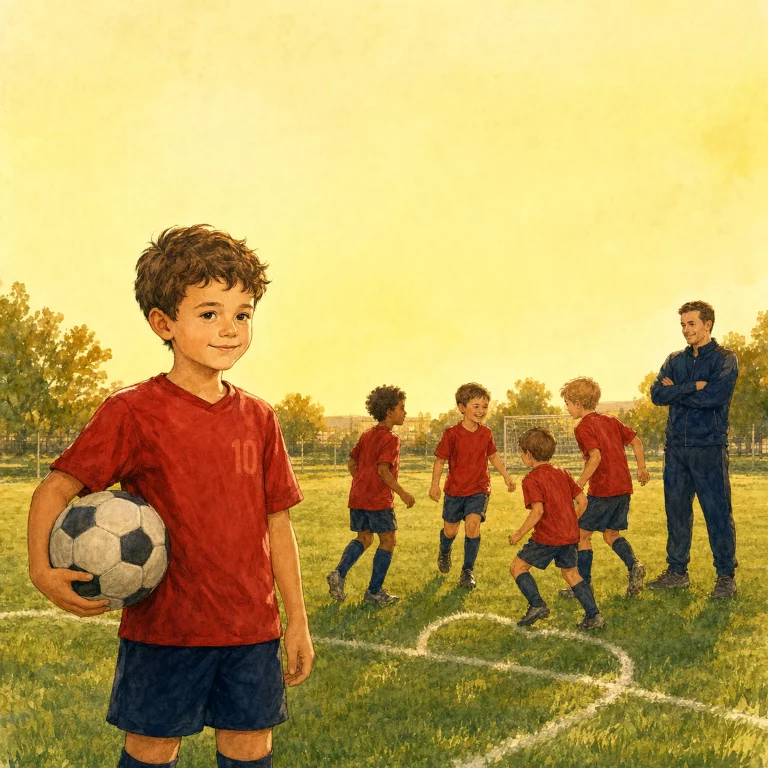 El Partido Más Importante – Libro infantil de fútbol para colorear en PDF